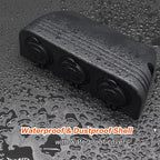 12-24 V Multifunctional 3 Hole Tent Type Car Modification Cigarette Lighter Splitter Power Sockets Female Power Outlet Adapter for Portable Auto Electronic Devices