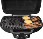 Napoleon Cast Iron Reversible Griddle - Fits All TravelQ 285 Series Portable Grills, Non-Stick, Carry Handle