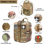 ifak pouch first aid kit bag empty molle tactical medical pouch plate carrier medic rescue bag EMT first med pouches (CP)