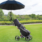 UPF 50+ Beach Umbrella with Adjustable Universal Clamp