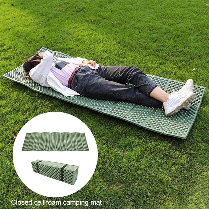 Foldable Foam Mat,Portable Dampproof Sleeping,Pad Lightweight Tent Rest Mattress,Foldable Camping for Seat Cushion Hiking Moistureproof Sitting Pad Mattress MatOutdoor