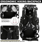 Hiking Backpack for Men 70L/100L Camping Backpack Military Rucksack Molle 3 Days Assault Pack for Climbing | Camping Backpack, 3 Days Assault Pack, for Climbing