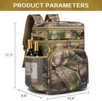 Laripwit 54/40 Cans Backpack Cooler Insulated Leak-Proof Large Cooler Backpack Double Deck Lunch Backpack for Men Women - Perfect Soft Cooler Bag for Tactical, Camping, Picnic, Beach, Hiking