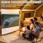 YOLENY Inflatable Tents for Camping, 6-12 Person Blow Up Tent with TPU Skylight, Canopy, Mesh Windows, Stove Jack & Pump, 4 Season Large Inflatable Tent, Waterproof & Windproof