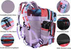LHI Military Tactical Backpack for Men and Women 45L Army 3 Days Assault Pack Bag Large Rucksack with Molle System