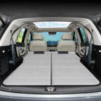Car Air Mattress Upgrade from Non-Inflatable Foldable Mattress, 75.6"x51.2" Car Bed with Storage Bag, Portable Thickened Sleeping Mattress for Camping, Travel, Beach, Fits Most SUVs (Gray)