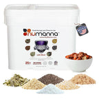 Numanna Defender Pack with Meat Bucket 2,592 Servings | 12-Months Emergency Food Supply | Easy-to-Prepare Survival Meals for Prepping, Camping & Daily Use | 25+ Year Shelf Life | Made in USA
