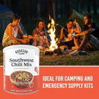 Southwest Chili Mix Emergency Food Supply, 34 Servings, 10 Year Shelf Life, 8 Grams of Protein per Serving, Certified Gluten Free - Dehydrated Meals, Survival Food Camping Essentials Can