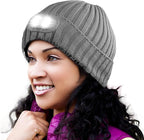 HEAD LIGHTZ® Rechargeable LED Beanie Hat – Hands-Free Lighted Cap for Running, Walking & Camping – As Seen on Oprah’s Favorite Things – Machine Washable, Unisex