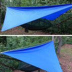 TRIWONDER Hammock Rain Fly Waterproof Tarp Camping Tent Footprint Ground Cloth Backpacking Tarp Camp Shelter Sunshade Mat for Outdoor Hiking Beach Picnic