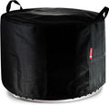 SheeChung Fire Pit Cover for Solo Stove Bonfire Outdoor Smokeless Firepit-Small Round Waterproof 600D Polyester Shelter,Air Vent,Anti-UV&Tear Resistant-Fits for 16”-22” Gas Fire Pit Table (22"Dx16"H)