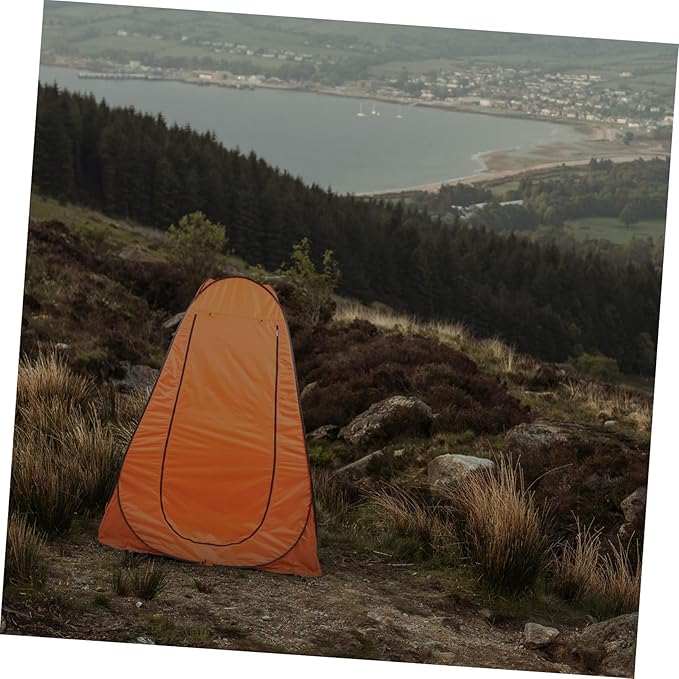 POPETPOP Automatic Changing Tent for Outdoor Camping Fishing and Portable Privacy Shelter Waterproof Material Easy Setup for Beach Hiking and Restroom Use