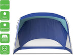 Beach Tent - Sun Shelter for Shade with UV Protection and Water-Resistant Coating for Sports Events and More with Carry Bag by Wakeman Outdoors