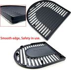 Direct Store DC126 Cast Iron Grill Cooking Grates for Coleman Roadtrip Swaptop Grills LX LXE LXX, Non-Stick Grids Grates, 2 Pack