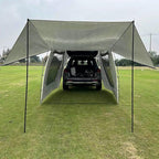 Tailgate Shade Awning Tent, Family Camping Tent Car Tents for Campers Car Camping SUV Rear Tent for SUV Tent Hatchback Minivan Sedan Camping Car Awning Sun Shelter Outdoor Supplies