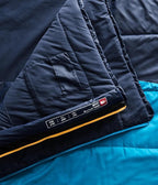 The North Face Sleeping-Bags Dolomite One 15F / -9C, 3-in-1 Insulated Sleeping Bag - Water Repellent, Rectangular Shape, Fleece Lined