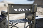 Picnic TIME NFL Unisex-Adult NFL Fusion Camping Chair with Side Table and Soft Cooler, Beach Chair for Adults, Lawn Chair