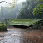 Night Cat Camping Hammock Tent: Lightweight Portable 4 in 1 Hammock with Rain Tarp and Mosquito Net for Hiking Jungle Outdoor