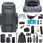 Hiking Backpack for Men 70L/100L Camping Backpack Military Rucksack Molle 3 Days Assault Pack for Climbing | Camping Backpack, 3 Days Assault Pack, for Climbing