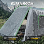 SUV Tent, Rectangle Car Tent for Family, Waterproof & Windproof for Car Camping, Large Camping Tents with Storage Bag, SUV, Van, Jeep