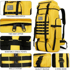 Hiking Backpack for Men 70L/100L Camping Backpack Military Rucksack Molle 3 Days Assault Pack for Climbing | Camping Backpack, 3 Days Assault Pack, for Climbing