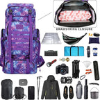 Hiking Backpack for Men 70L/100L Camping Backpack Military Rucksack Molle 3 Days Assault Pack for Climbing | Camping Backpack, 3 Days Assault Pack, for Climbing