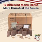 Sopakco 12ct US Military Surplus MRE Meals Ready to Eat 2026 Inspect A Case Menus 1-12
