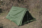 2-Person Trekking Pole Tent for Backpacking - Ultralight A-Frame Backpacking Tent, Two Person Waterproof Hiking Tent for Camping, Lightweight Camping Tent for Scouts, Trekker (No Poles)