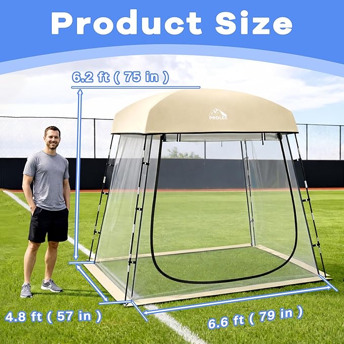 Sports Tent,Waterproof Sport Tents Shelter Fits 2-4 Persons, Portable Clear Bubble Tent for Sports Watching,Camping and Outdoor Activities