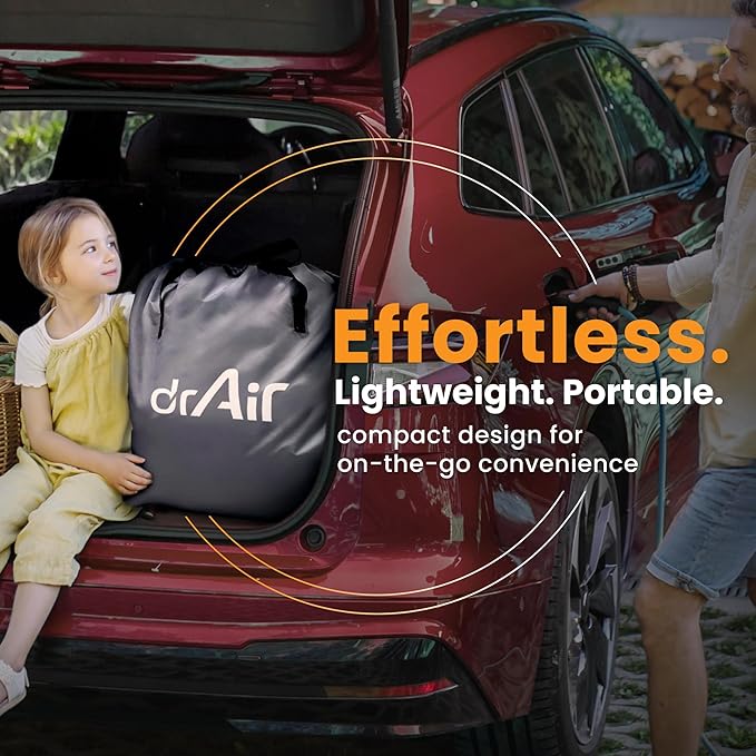 Twin Air Mattress with Built-in Pump, 18" Raised Blow Up Mattress, 500 lbs Max Honeycomb Air Bed, 48Hr Leak-Proof Test, 3min Inflatable Mattress for Home, Guests, Camping, Colchones inflables