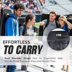 BRAWNTIDE Stadium Seat for Bleachers with Back Support - Wide Padded Reclining Bleacher Seat, Portable Folding Stadium Chair with Armrests, Hooks, Straps, Cup Holders & Pockets for Games & Concerts