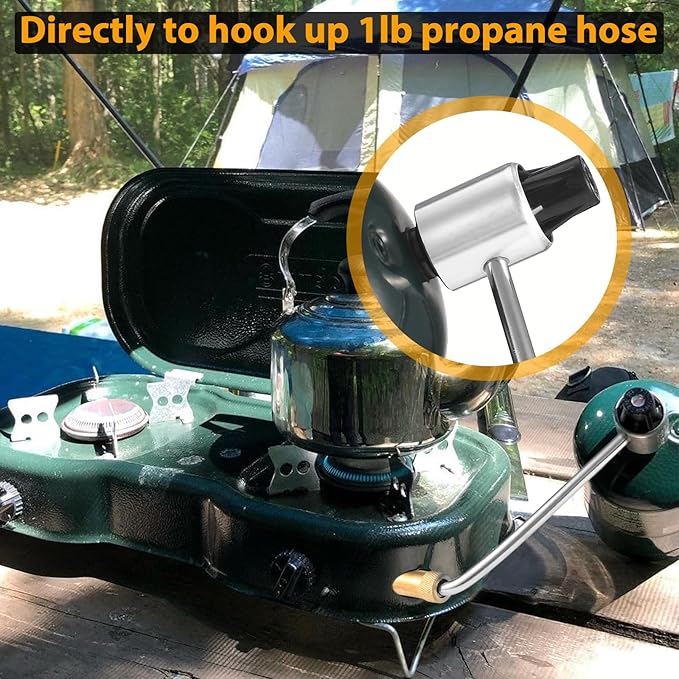 5430 Gas Stove Pressure Regulator for Coleman, Replacement for Portable Propane Stoves 5413 5420A 5425A 5430B 5466 & Fold N Go, Not for Roadtrip LXE