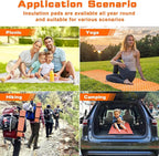 Closed Cell Foam Sleeping Pad,Folding Sleeping Pad Backpacking,Moisture-Proof Foldable Sleeping Pad, Lightweight,Sleeping Mat for Camping Hiking Backpacking Car Camping Mats