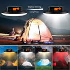 16500mAh 60W Rechargeable Camping Light 3000LM 2700/4000/6500K LED Camping Lantern Portable IP65 Waterproof Tent Lights Power Failur