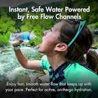 BeFree 0.6L Water Filter, Fast Flow, 0.1 Micron EZ Clean Membrane for Endurance Sports, Camping and Backpacking (8019639)