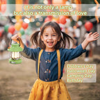 HOMY New Gear lamp for Kids Set Toddler Flashlight Convenient LED Light Rechargeable Battery Operated Outdoor Indoor Essentials Table Portable Night Light Green Gift Electric Camping Lanterns Snail