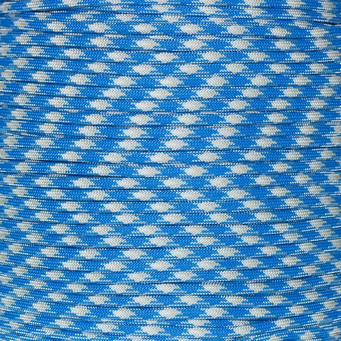 Paracord Planet 550 Paracord – 200+ Colors – Hanks from 10-100 Feet and Spools of 1000 Feet – Great Multi-Use Cord!