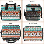 Pardick Ethnic Boho Western Soft Cooler Bag Insulated Lunch Box for Men & Women, Large Leakproof Lunch Bag Portable Beach Cooler for Work, Picnic, Road Trips,Fishing, Travel, Camping,A-1