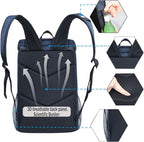 FORICH Soft Cooler Backpack Insulated Waterproof Backpack Cooler Bag Leak Proof Portable Small Cooler Backpacks to Work Lunch Travel Beach Camping Hiking Picnic Fishing Beer for Men Women