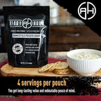 Ready Hour Homestyle Potato Soup Case Pack – 24 Servings (6 Pouches) – Freeze-Dried Soup, Emergency Survival Food, Long-Term Storage, Dehydrated Bulk Meal, Prepper Pantry Essential