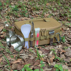 Tactical Camping Storage Bag 9L Tactical Utility Tote Bag Camping Cookware Organizer Trunk Organizer