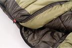 Coleman North Rim 0°F Big & Tall Sleeping Bag, Cold-Weather Mummy Sleep Sack with No-Snag Zipper & Adjustable Hood for Warmth & Ventilation, Large Camping Sleeping Bag