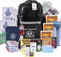 All-in-One 4 Person, LifeStraw Go, 72 Hour Bug Out Bag Emergency Survival Kit for Family. Be Prepared for Hurricanes, Floods, Tsunami, Other Disasters
