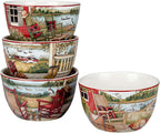 Certified International Lake Retreat 16 pc Dinnerware Set, Service for 4