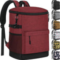 Cooler Backpack 33 Cans Backpack Coolers Insulated Leak Proof Soft Beach Cooler Bag for Men Women Ice Chest Backpack Camping Hiking Picnic Travel Cooler Lunch Backpack