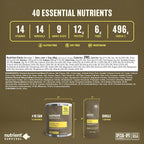 Homestyle Scramble Eggs High Protein Meal (10 Servings) Freeze Dried Prepper Supplies & Emergency Food Supply, 40 Essential Nutrients, Shelf Stable Up to 25 Years, One Can