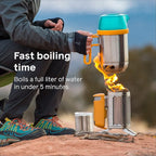 BioLite CampStove 2+ Wood Burning, Electricity Generating & USB Charging Camp Stove