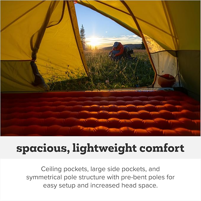 Big Agnes Blacktail & Blacktail Hotel Tent - Backpacking Tent for Camping, 3 Season, Ultralight, Waterproof