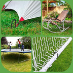 12 Inch 16 Pack Ground Anchors Heavy Duty Rebar Stakes Garden Stakes U Hook Galvanized Steel Ground Stakes Tent Stakes Trampoline Stakes, for Camping Tents Soccer Goals, Black