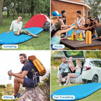 Ultralight Sleeping Pad for Camping, 74.8"x23.2" Camping Mat with Pump Sack Inflatable Sleeping Pads Compact for Camping Backpacking Hiking Traveling Tent